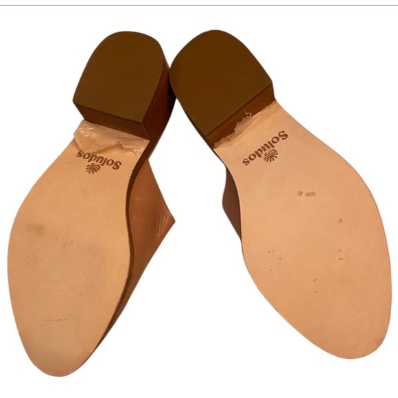 NWOT Soludos The Venetian Mule in Tan Size 6 - Picture 6 of 7